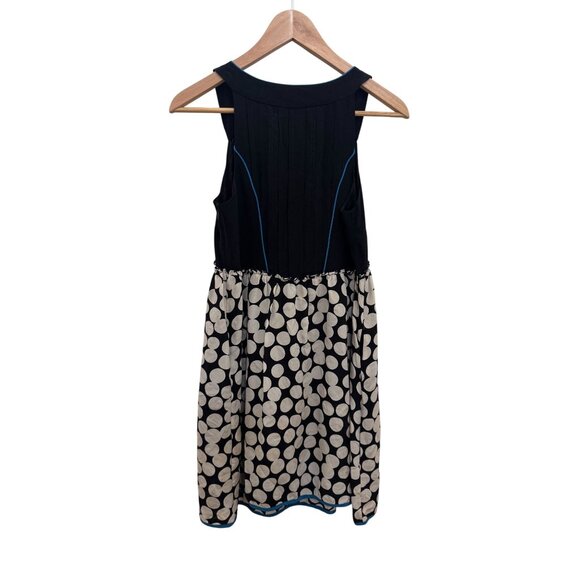 Anthropologie Floreat Polka Dot Silk Dress, Size 2 - Picture 3 of 8